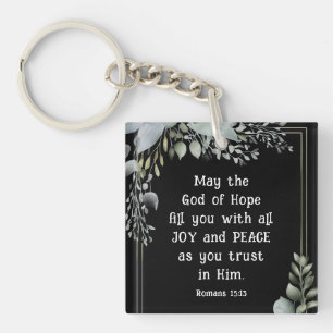 Romans 15:13 Hoppets Gud fyller dig med Joy Peace