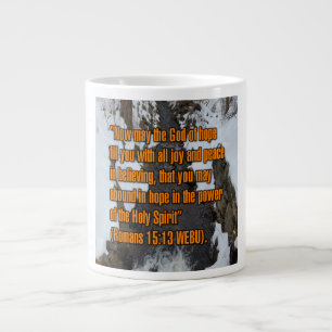 Romans 15:13 WEBU Mugg Jumbo Mugg