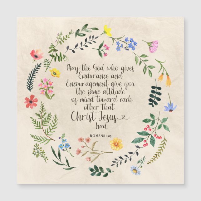 Romans 15:5 Bible Verse-bild (Framsida)