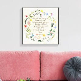 Romans 15:5 Bible Verse-bild Canvastryck