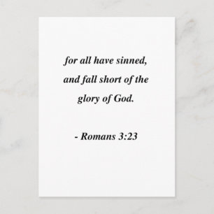 ROMANS 3:23 VYKORT