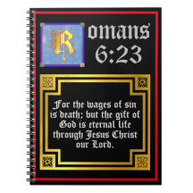 Romans 623 Guld Brev EternLife Bible Verse