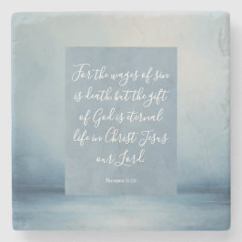 Romans 6:23 Anpassade Bible Verse Stenunderlägg