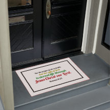 Romans 6 Salvation Bible Verse Doormat