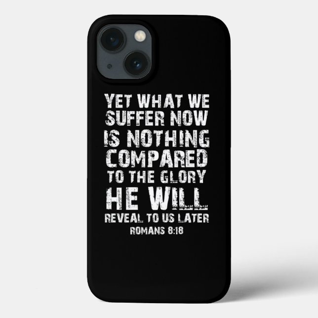 Romans 818 Christian Bible Verse  (Baksida)