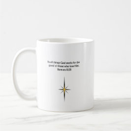 Romans 8:28 Christian Mug | Encouragement Gift Kaffemugg