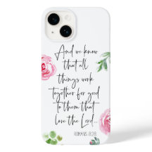 Romans 8:28 KJV iPhone14 fodral