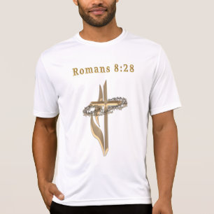 Romans 8:28 produkter t shirt