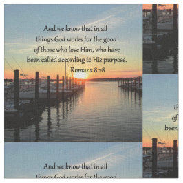ROMANS 8:28 SUNSET FOTO DESIGN TYG