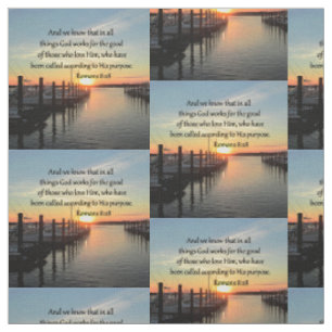 ROMANS 8:28 SUNSET FOTO DESIGN TYG