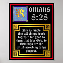 Romans 8 28 Upplyst Brev KJV Bibelverse