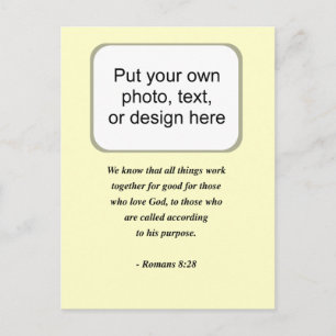 ROMANS 8:28 VYKORT