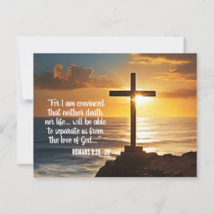 Romans 8:38-39-vykort vykort