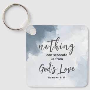 Romans 8:39 Guds Kärlek Bible Verse Christian Nyckelring