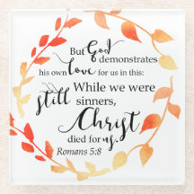 Romans Bible Quote Kristus Faith-Based Fall Wans