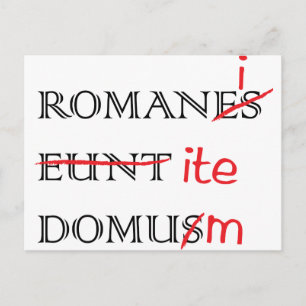 Romans hem vykort
