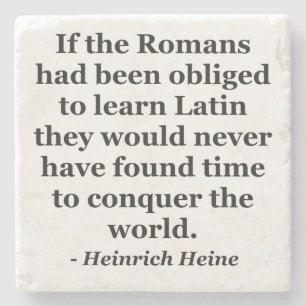 Romans lärer latinskt citationstecken stenunderlägg