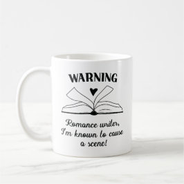 Romansförfattare kaffemugg
