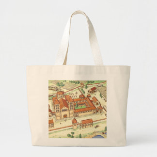 Romansk Abbey. Modellera Jumbo Tygkasse