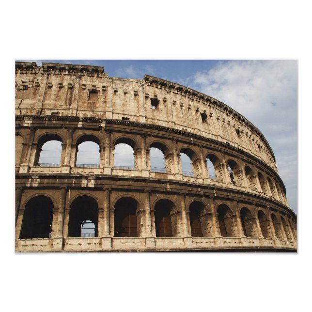 Romansk konst. Colosseum eller Flavian 2 Fototryck (Framsidan)
