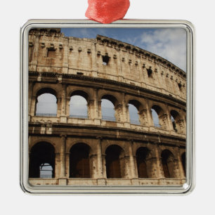 Romansk konst. Colosseum eller Flavian 2 Julgransprydnad Metall