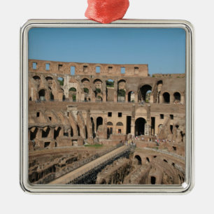 Romansk konst. Colosseum eller Flavian 6 Julgransprydnad Metall