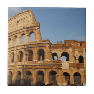 Romansk konst. Colosseum eller Flavianska 3 Kakelplatta