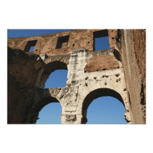 Romansk konst. Colosseum eller Flavianska 4 Fototryck