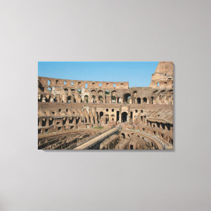 Romansk konst. Colosseum eller Flavianska 5 Canvastryck