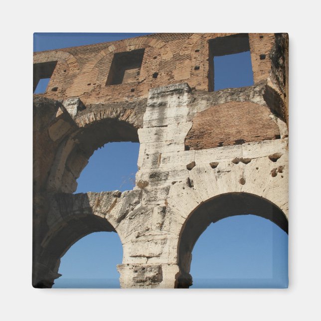 Romansk konst. Colosseum eller Flavianska 5 Magnet (Framsidan)