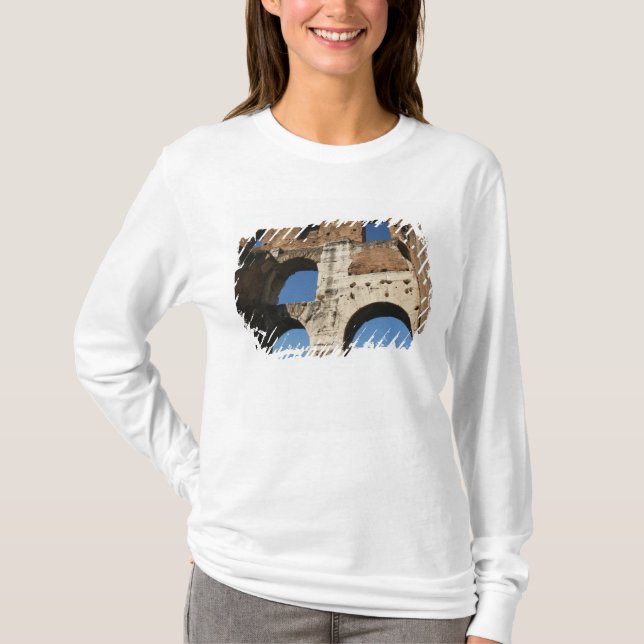 Romansk konst. Colosseum eller Flavianska 5 Tee Shirt (Framsida)