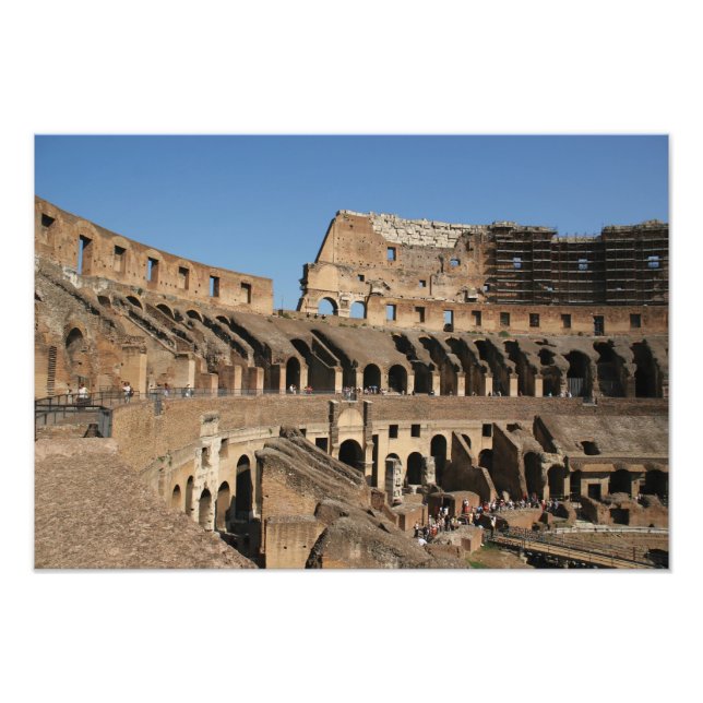 Romansk konst. Colosseum eller Flavianska 6 Fototryck (Framsidan)