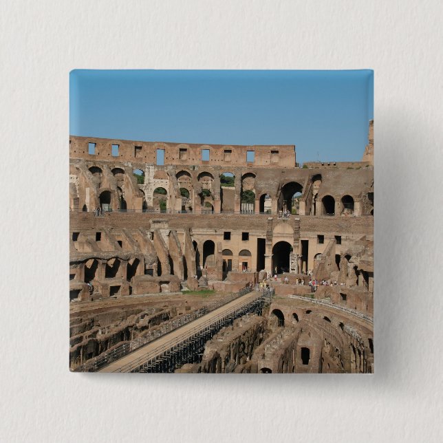 Romansk konst. Colosseum eller Flavianska 6 Knapp (Framsida)