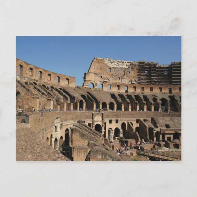 Romansk konst. Colosseum eller Flavianska 7 Vykort (Framsida)