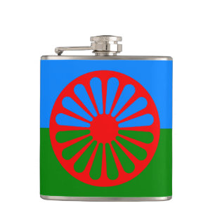 Romansk zigenare, flagga fickplunta