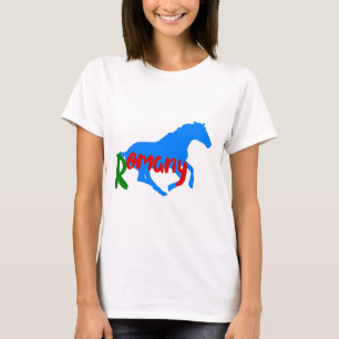 Romansk zigenartext och häst T-Shirt