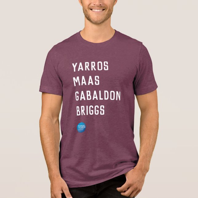 Romantasy Authors T-Shirt (Framsida)