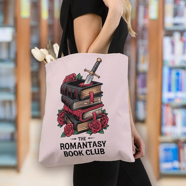 Romantasy Bok Klubb Bookish Tygkasse (Skapare uppladdad)