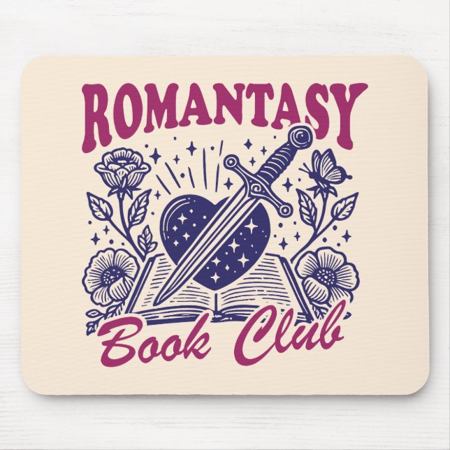 Romantasy bokklubb musmatta (Framsidan)