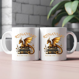 Romantasy Dragon Bokar Bara ett kapitel till Kaffemugg