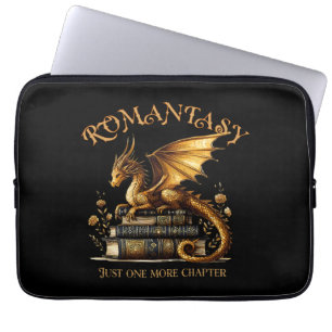 Romantasy Dragon Bokar Bara ett kapitel till Laptop Fodral