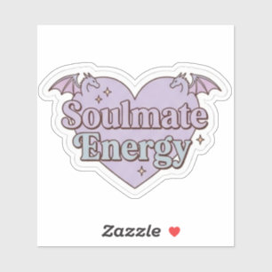 Romantasy Läsare - Själslig Energi Klistermärken