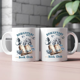 Romantasy Reader Dragon Bok Klubb Castle Kaffemugg