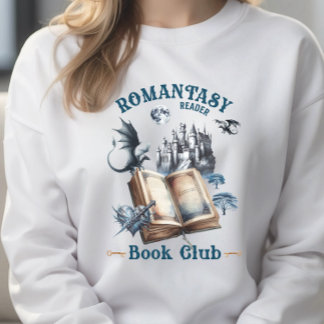 Romantasy Reader Dragon Bok Klubb Castle T Shirt