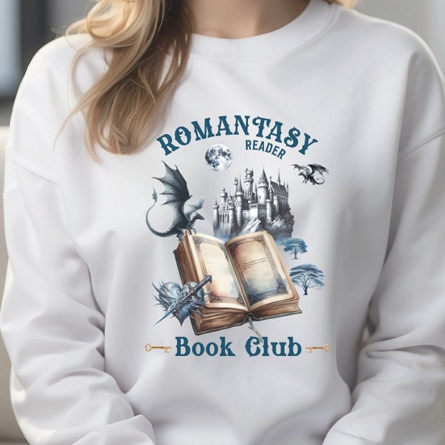 Romantasy Reader Dragon Bok Klubb Castle T Shirt (Skapare uppladdad)
