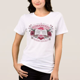 Romantasy Reader Society Fantasy Dragon Reader T Shirt