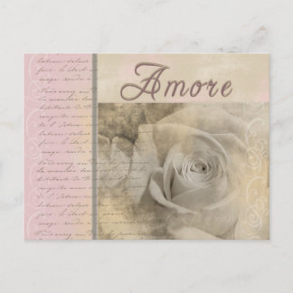 Romantic Amore Vykort