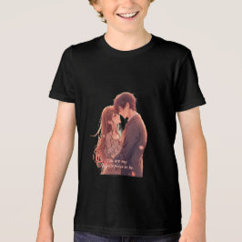 Romantic Anime Couple - Valentine's Day Aesthetic T Shirt