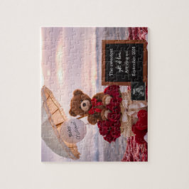 Romantic Baby Reveal Pregnancy announcement gift  Pussel