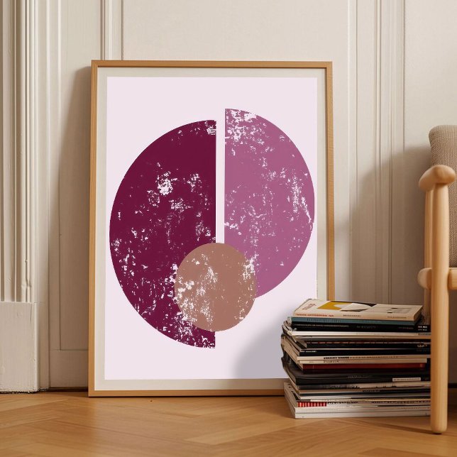 Romantic Berry Abstract Art Wall Art Housewarming  Poster (Skapare uppladdad)